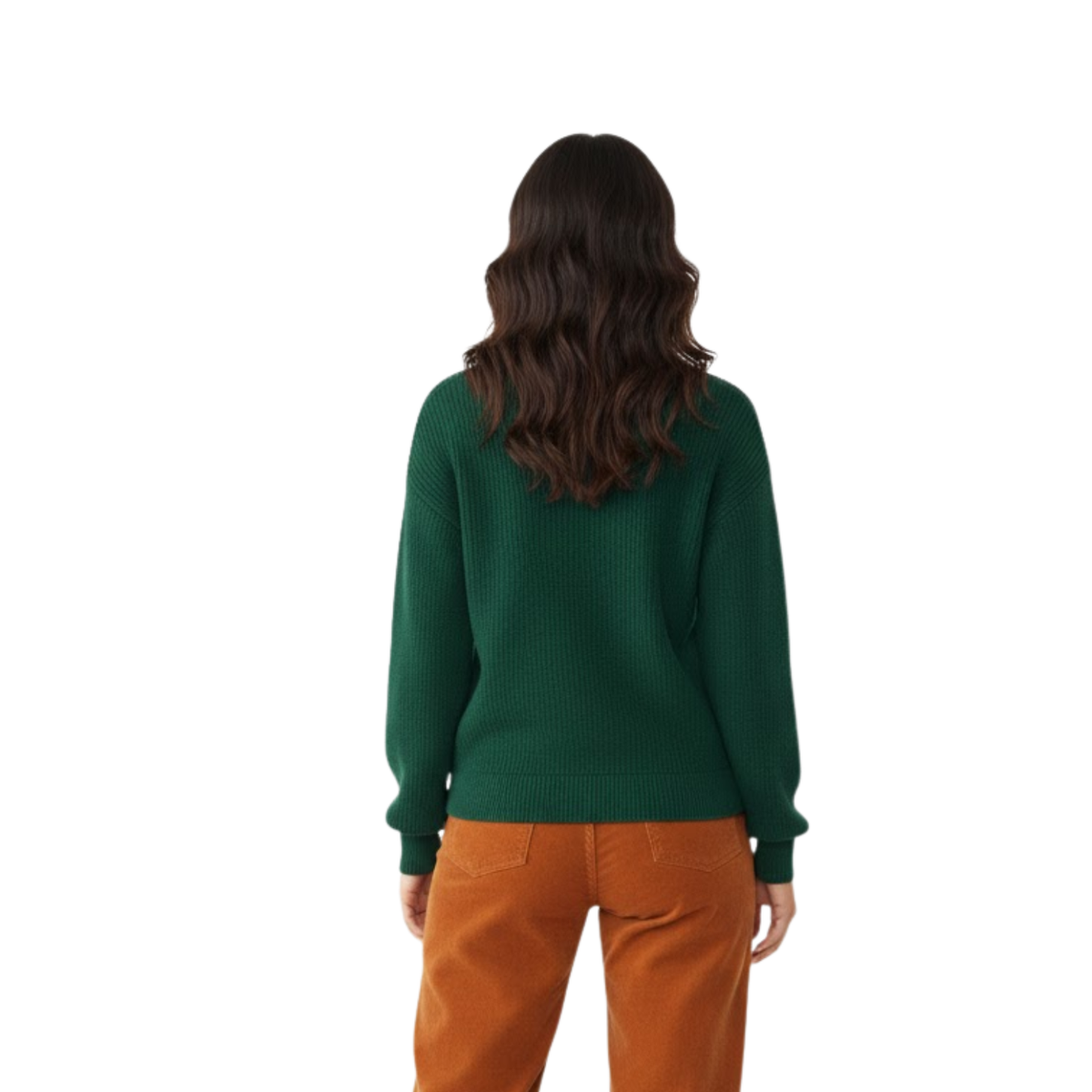 Women Pullovers Sweater Turtleneck Zippers Thick