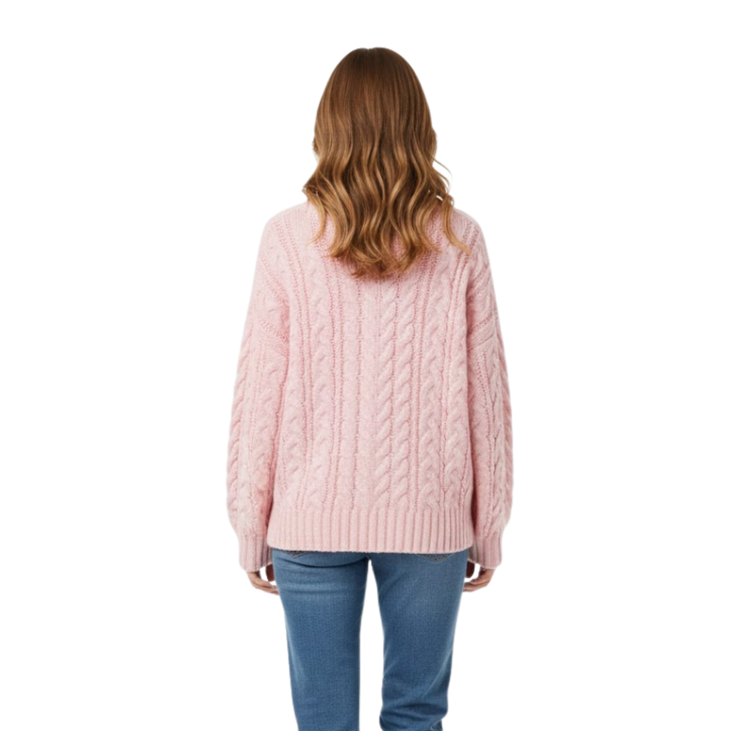 Harajuku Sweater Women V Neck Knitted Pullovers