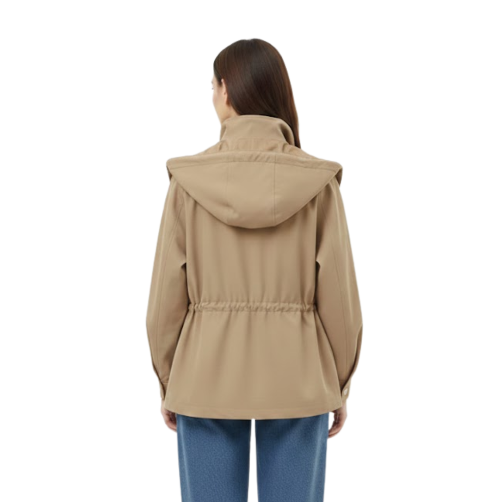 Women Casual Short Trench Waist Party Design Jacket