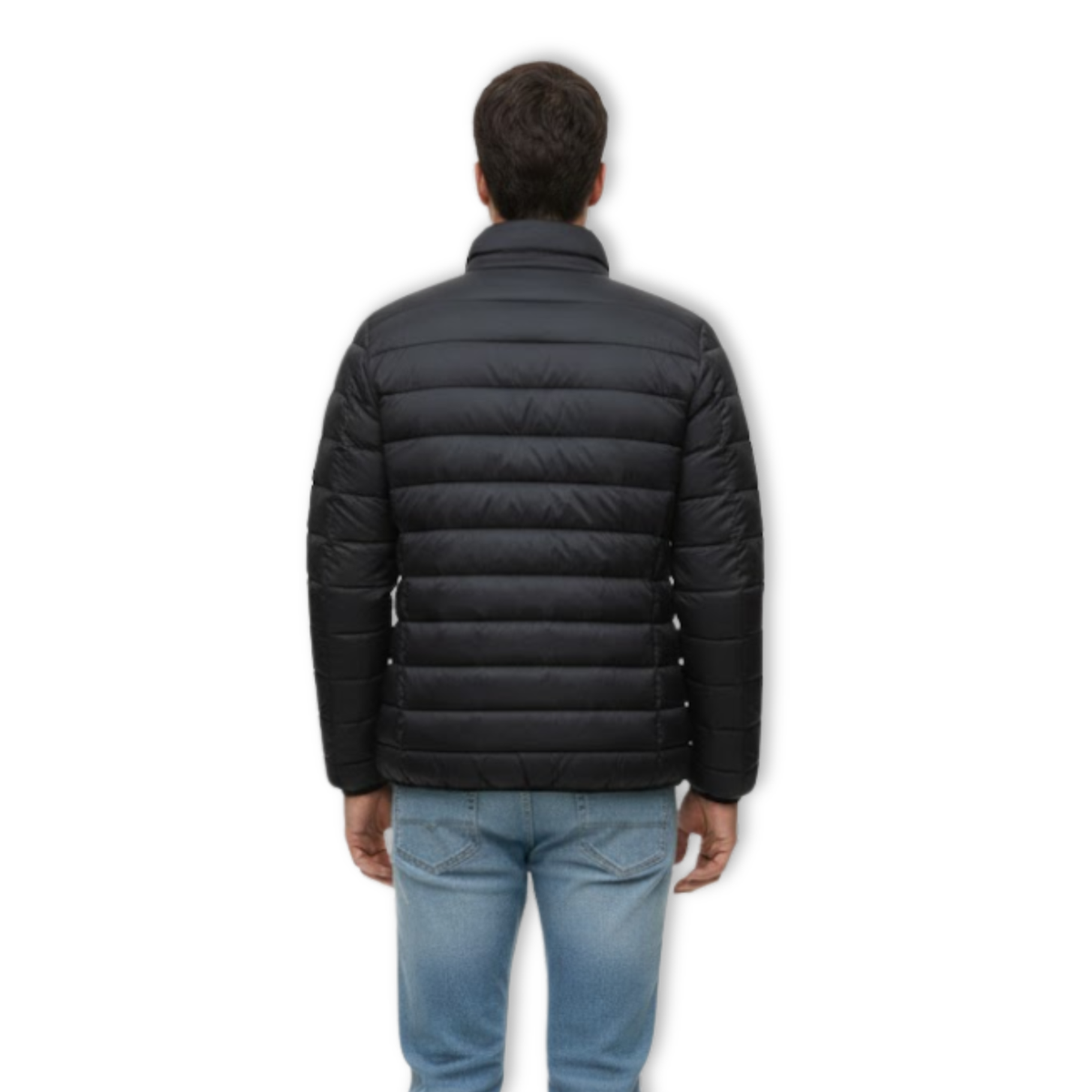 Men's Ultra Light Down Jacket with Waterproof Shell and Packable Design