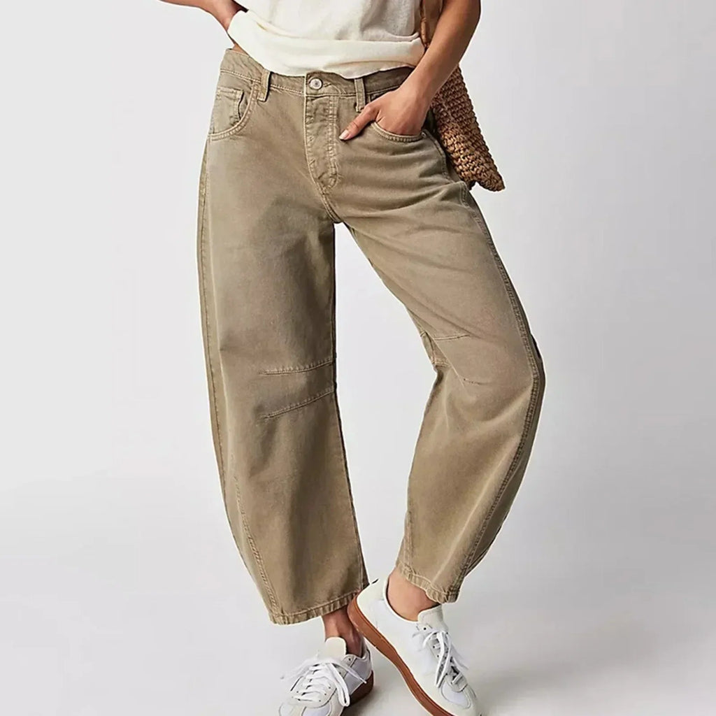 Women's Wide Leg Pants with Comfortable Relaxed Fit and Flattering Silhouette