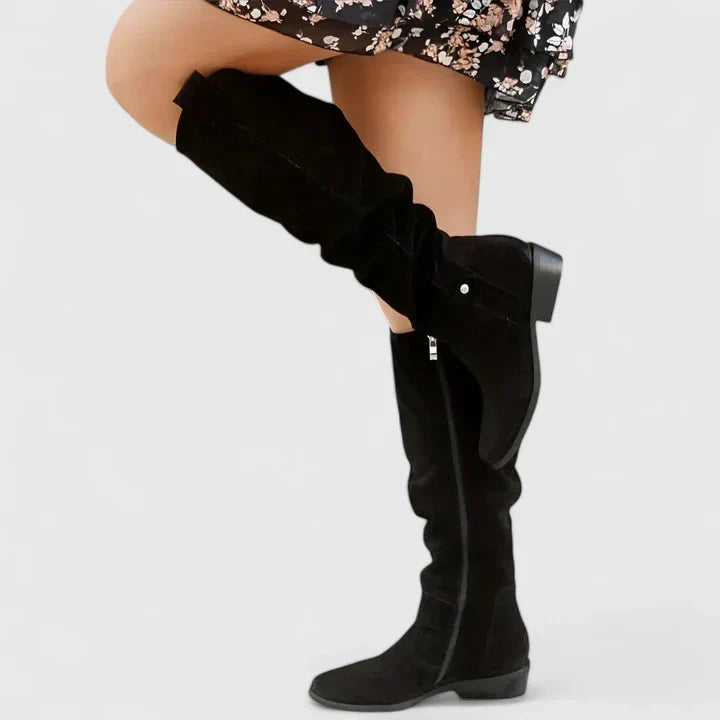 Women's Boots with Gel Cushioned Sole Wide Toe Box and Shock Absorption