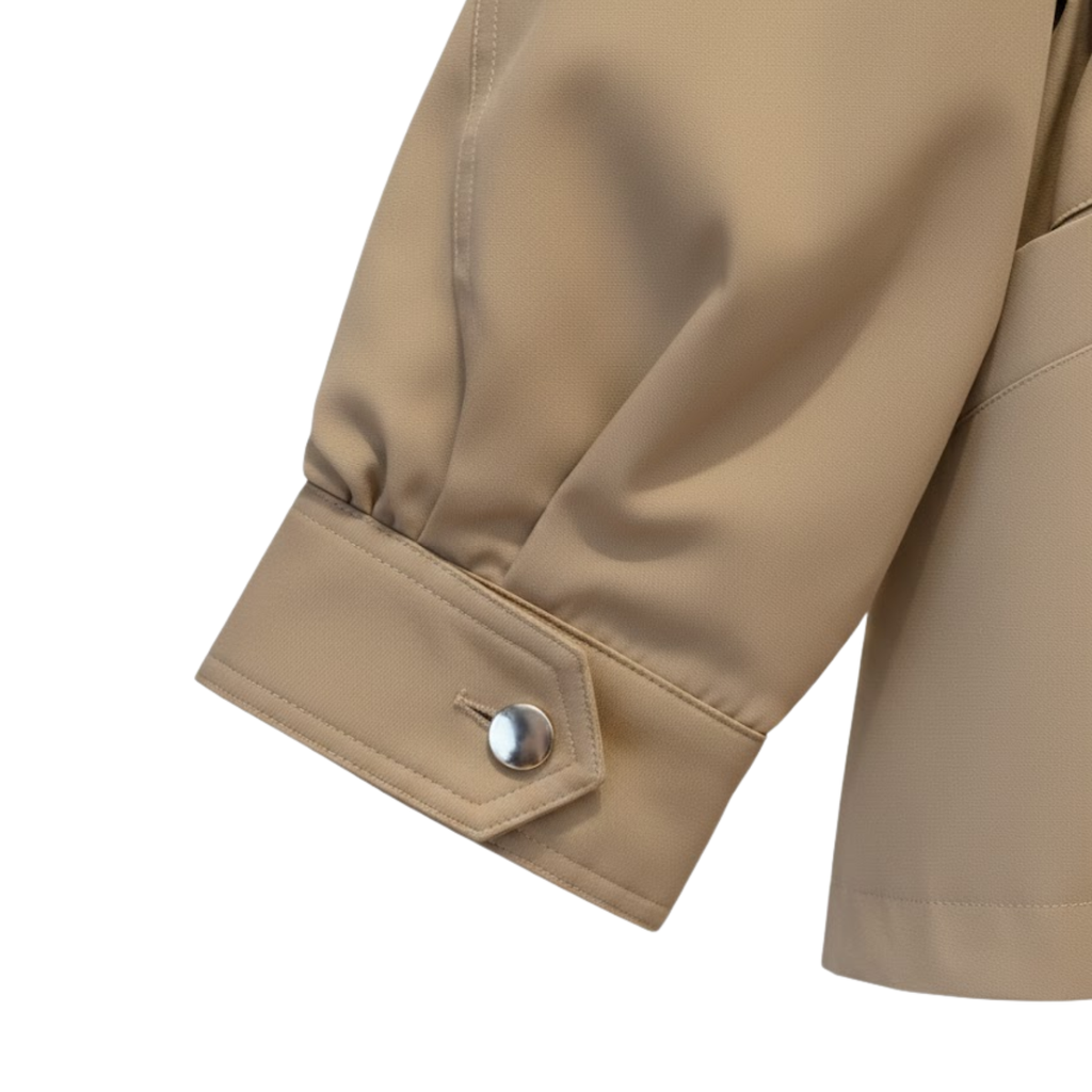 Women Casual Short Trench Waist Party Design Jacket
