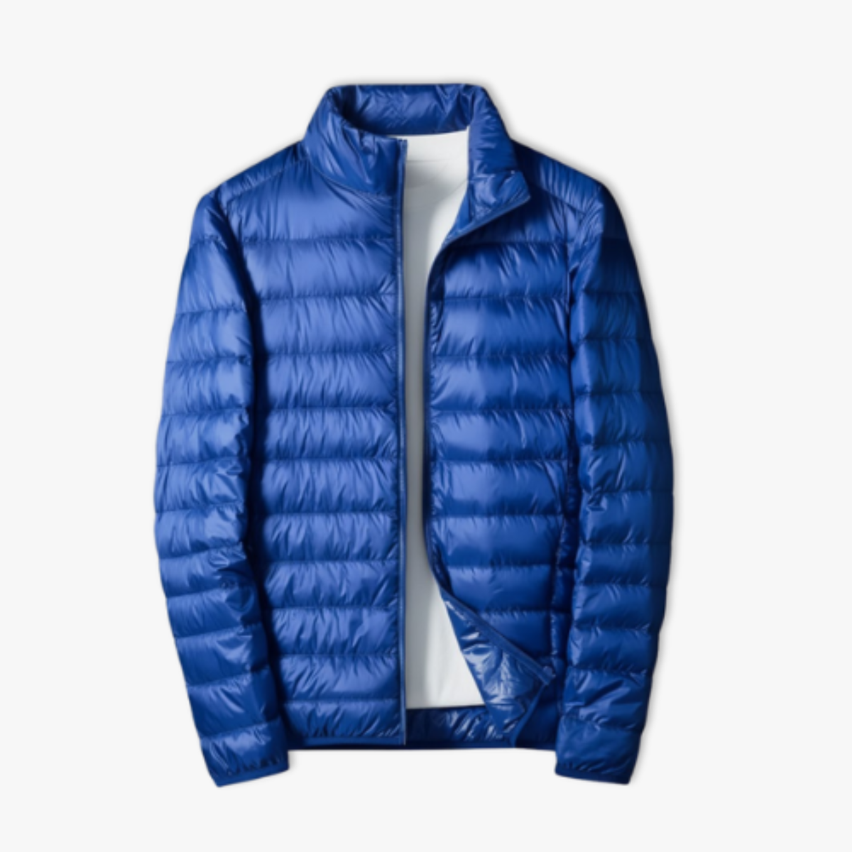 Men's Ultra Light Down Jacket with Waterproof Shell and Packable Design