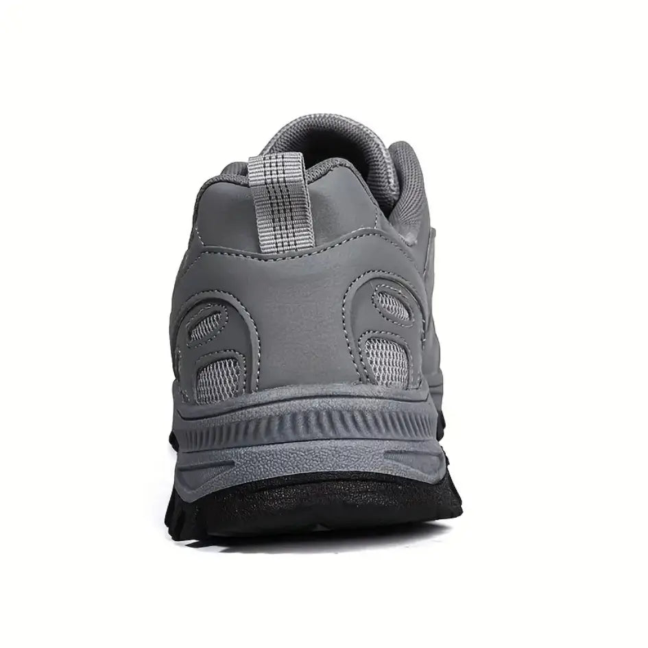 Men's Women's Hiking Shoes with Breathable Mesh Leather and Anti Slip Sole