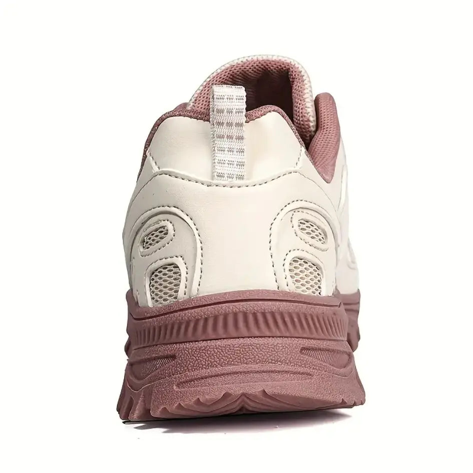 Men's Women's Hiking Shoes with Breathable Mesh Leather and Anti Slip Sole