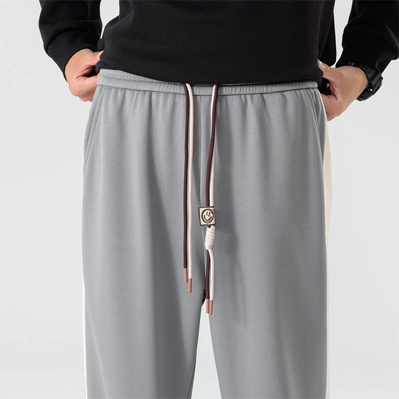 Men's Lightweight Lounge Sweatpants with Relaxed Fit and Deep Side Pockets