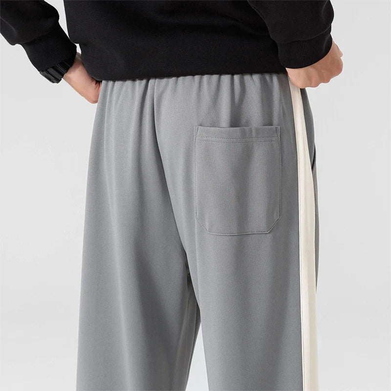 Men's Lightweight Lounge Sweatpants with Relaxed Fit and Deep Side Pockets