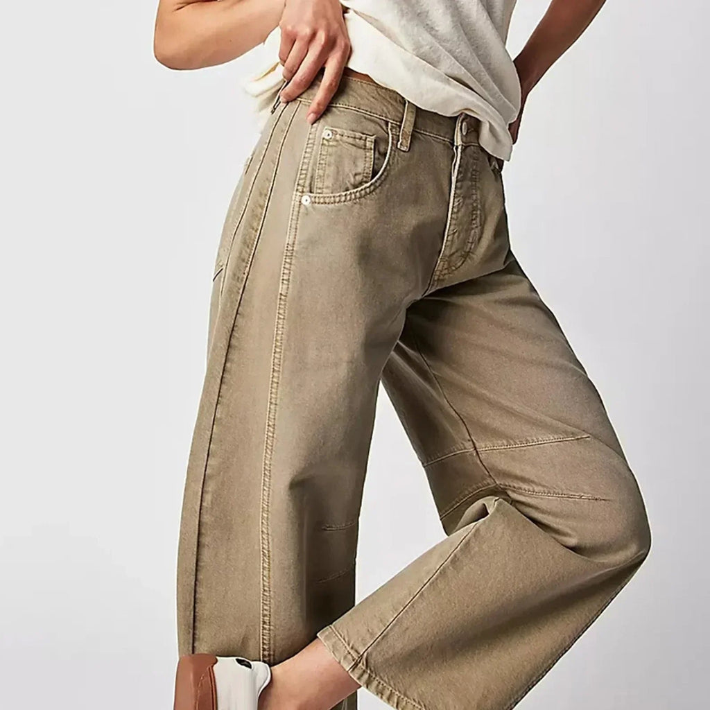 Women's Wide Leg Pants with Comfortable Relaxed Fit and Flattering Silhouette