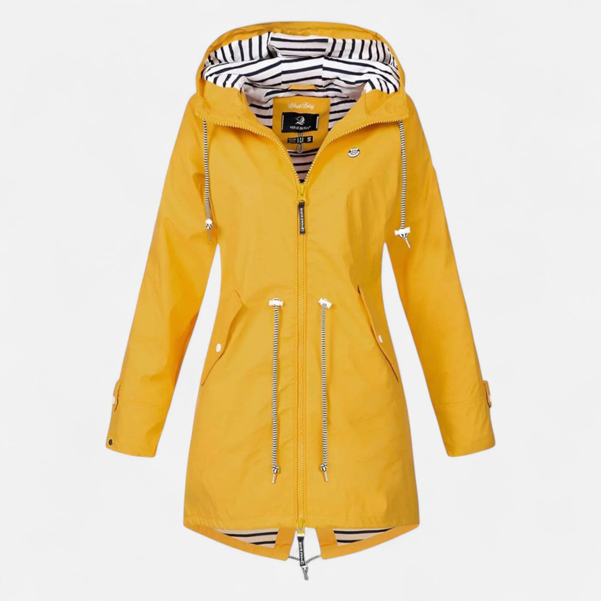 Women's Waterproof Jacket with Breathable Fabric and Sleek Cut