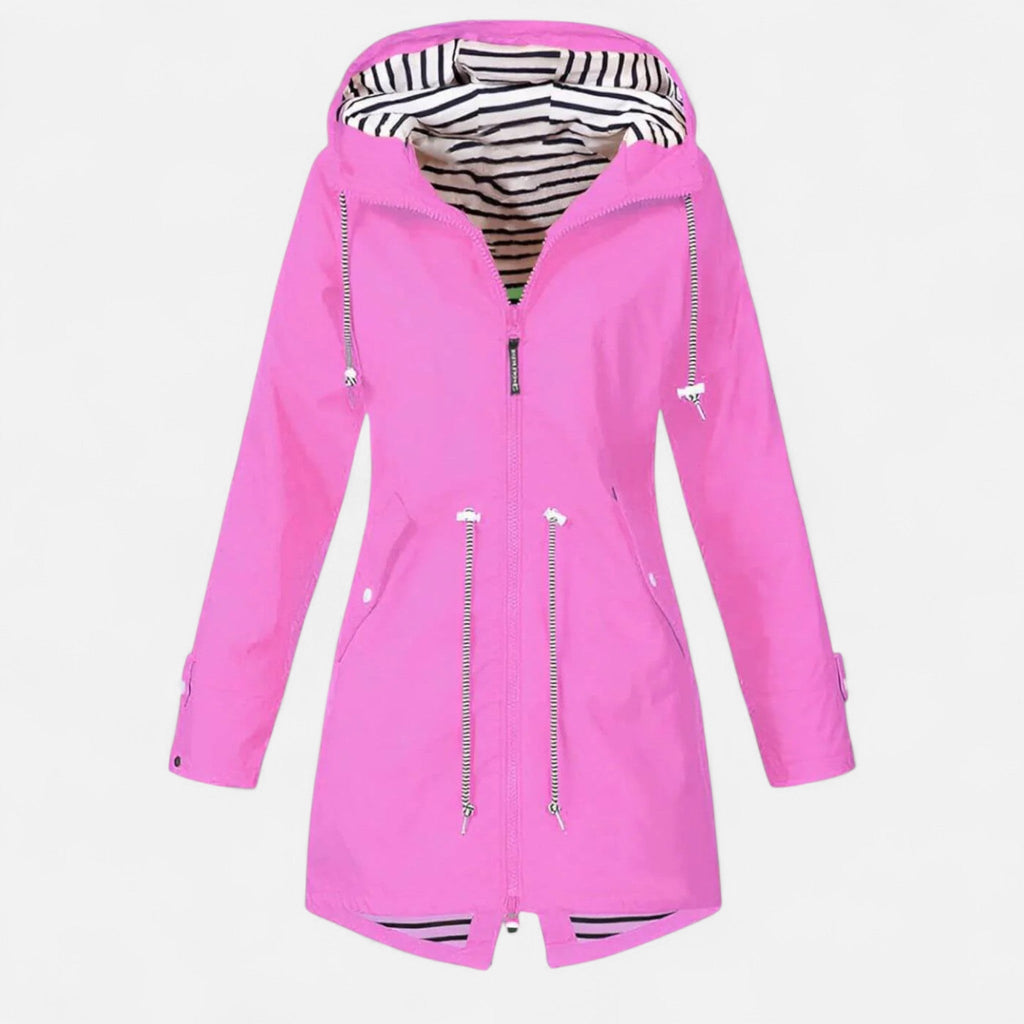 Women's Waterproof Jacket with Breathable Fabric and Sleek Cut