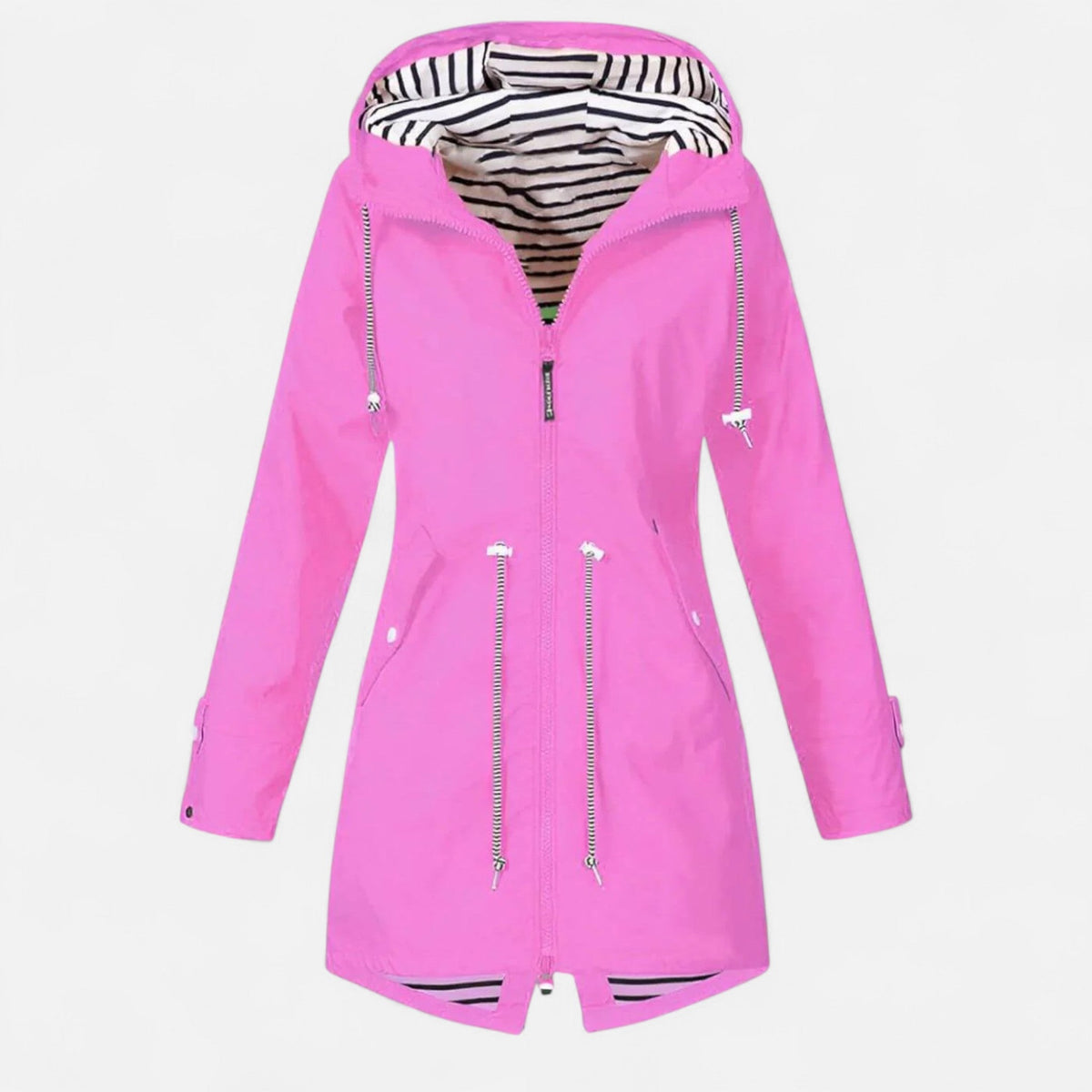 Women's Waterproof Jacket with Breathable Fabric and Sleek Cut