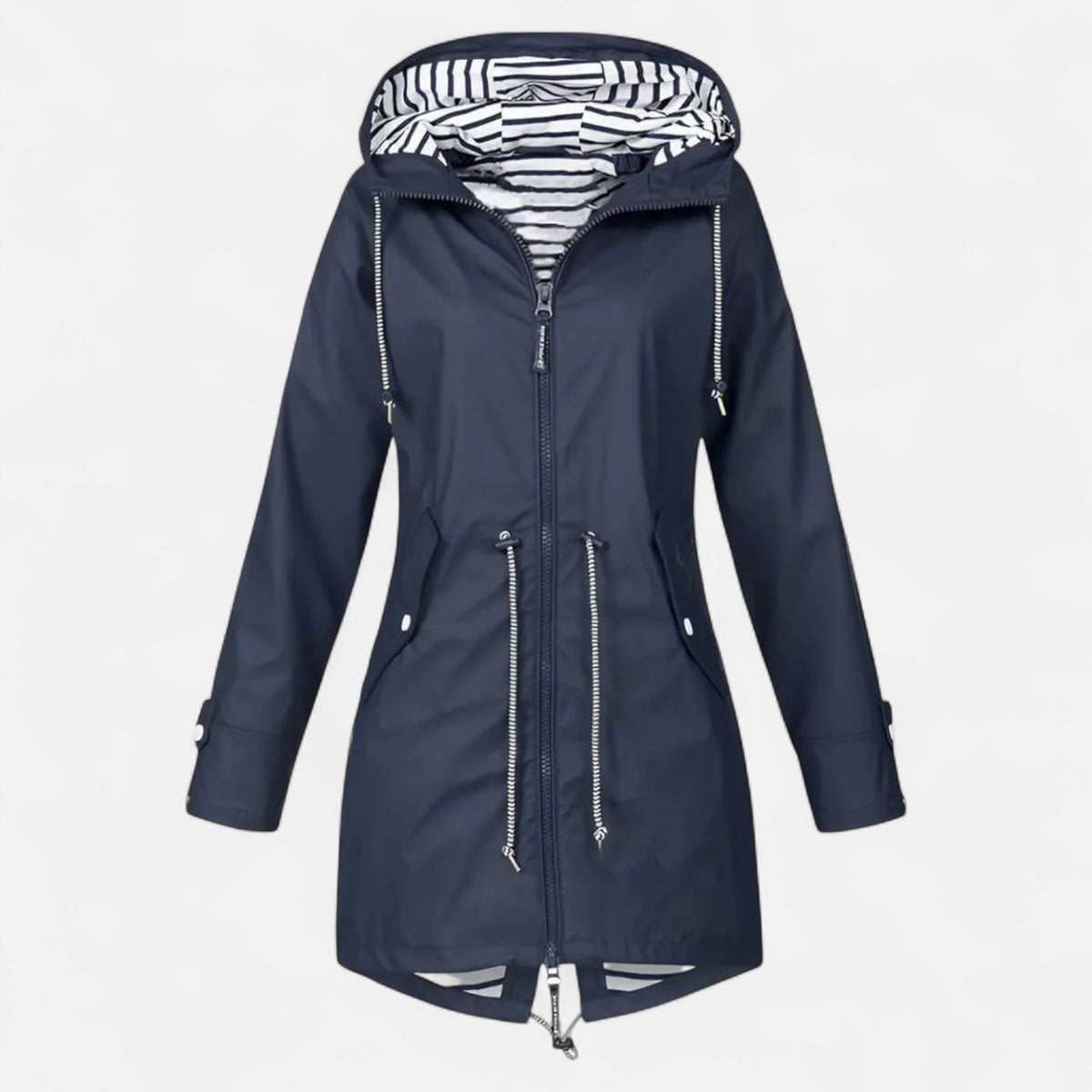 Women's Waterproof Jacket with Breathable Fabric and Sleek Cut